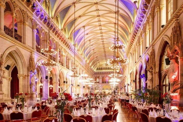 Silvestergala im Wiener Rathaus