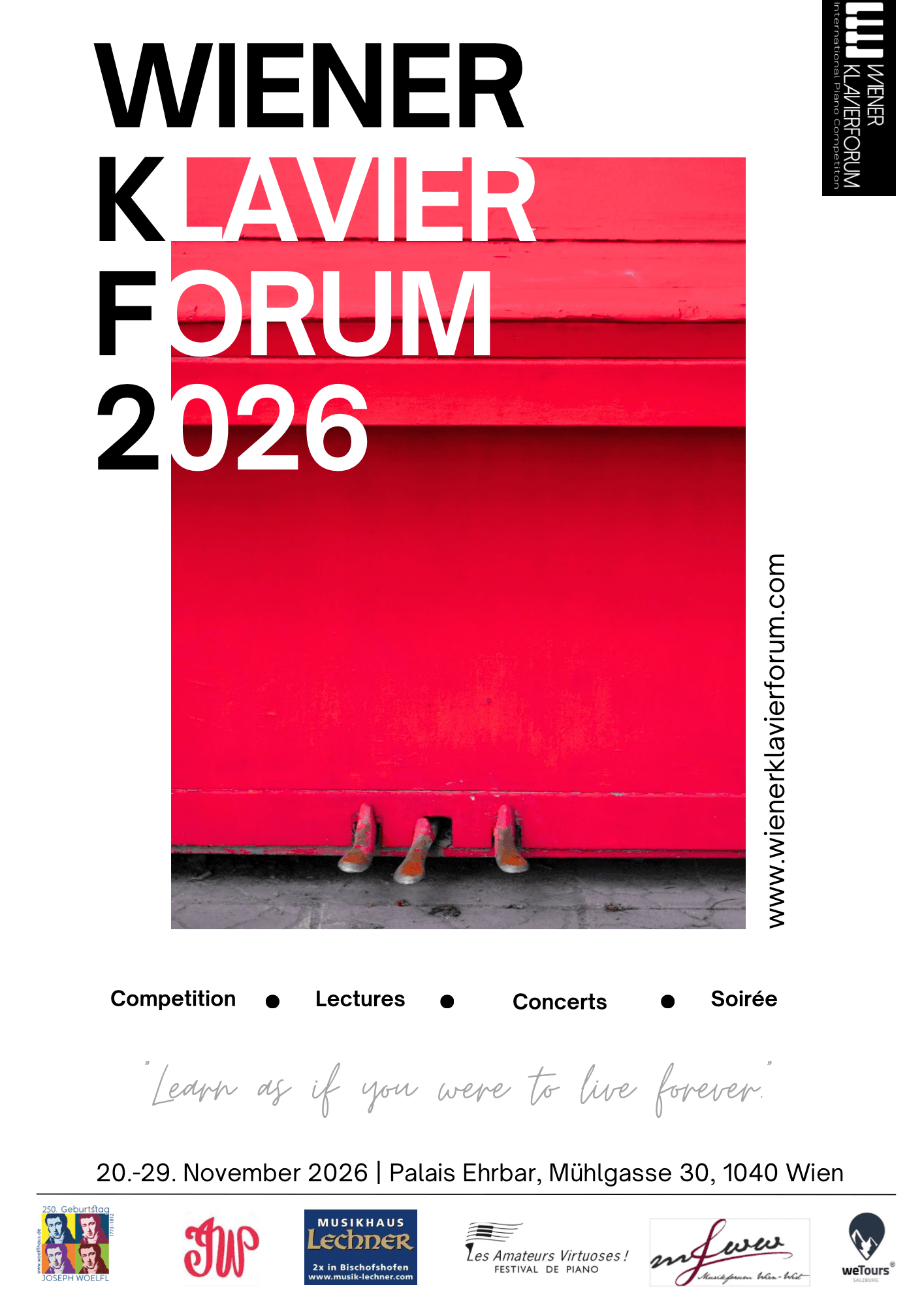 WIENER KLAVIERFORUM 2026 – Palais Ehrbar