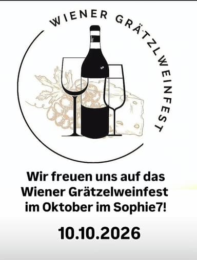 Wiener Grätzelweinfest im 7ten - Kulinarik & Märkte in Sophie7, wien