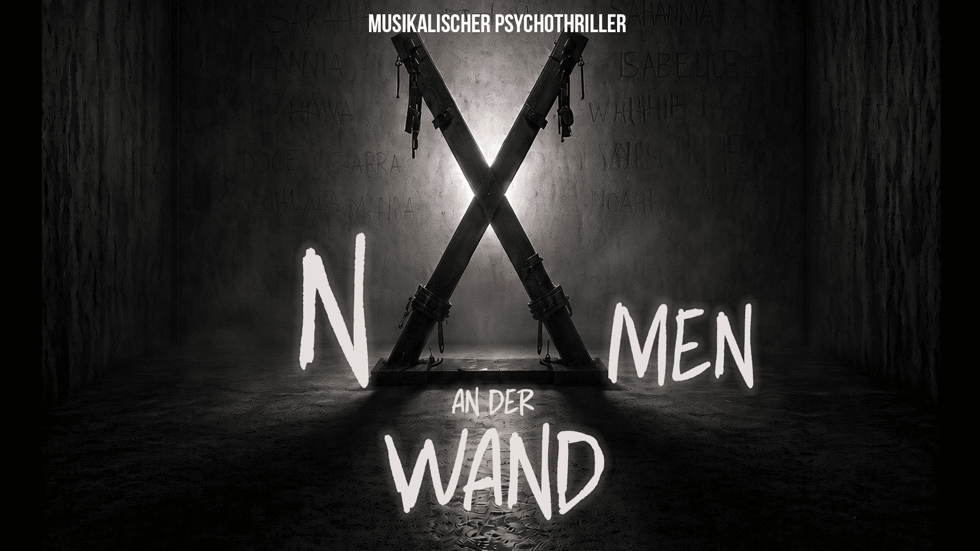 Namen an der Wand