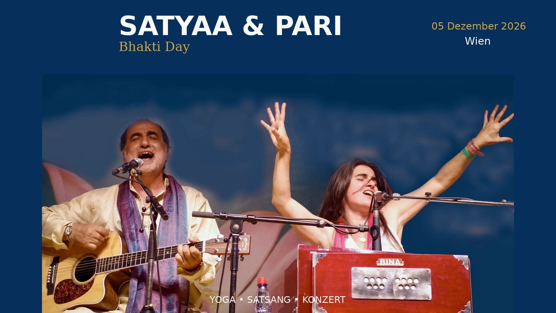 Satyaa & Pari - Bhakti Day – Spiegelsaal