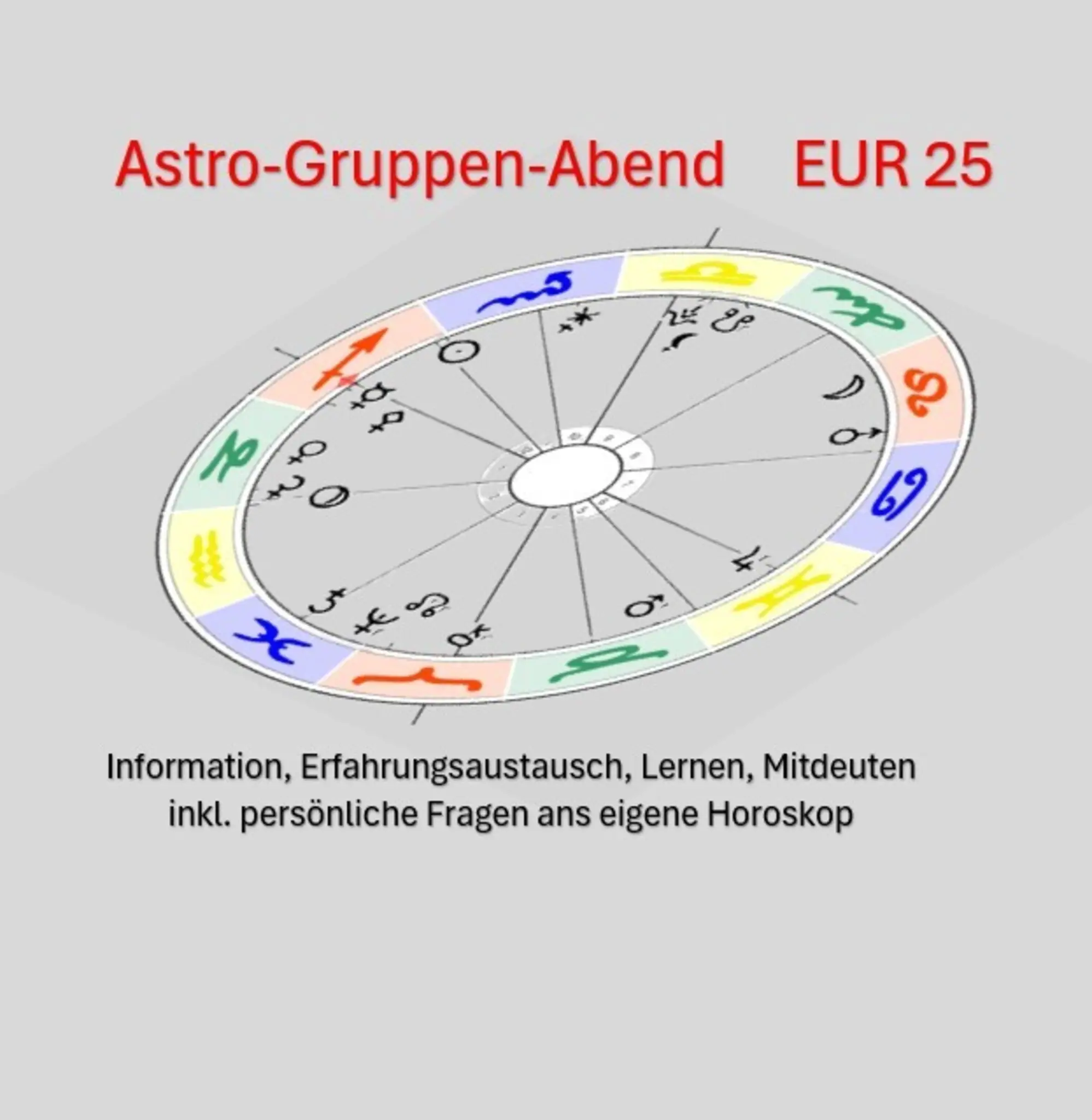 Astro-Gruppe: Rückläufige Venus im Horoskop EUR 25