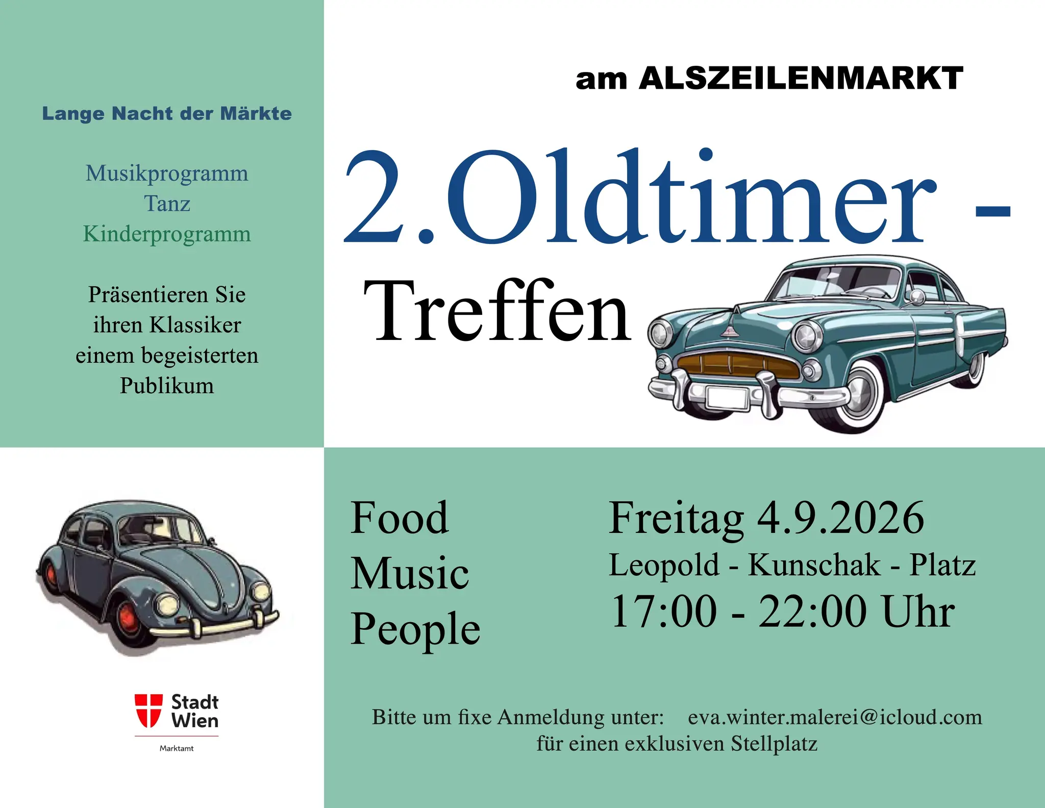 Lange Nacht der Märkte mit Oldtimer Treffen