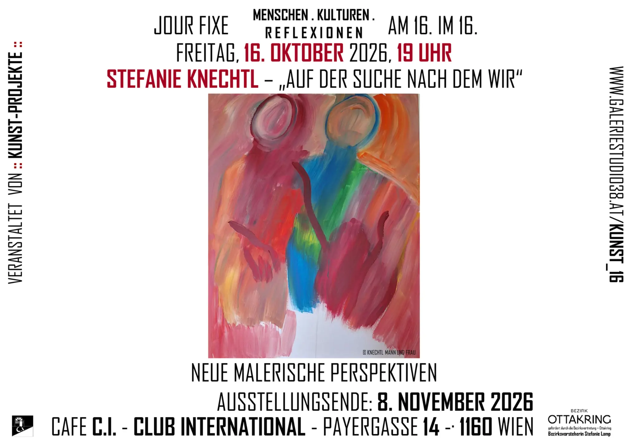 Neue malerische Positionen von Stefanie Knechtl! – Cafe C.I. - Club International