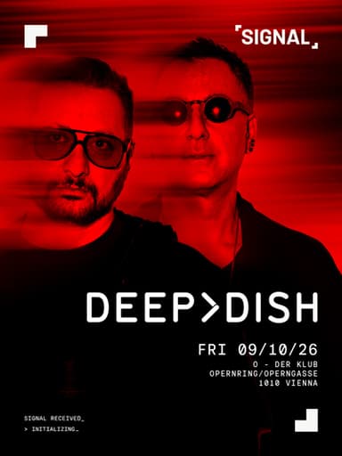 DEEP DISH - Clubs & Nachtleben in O - der Klub, wien