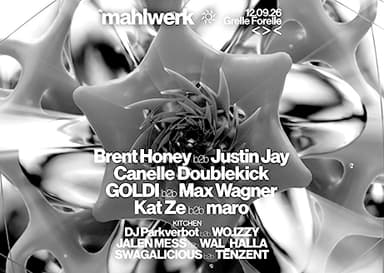 12/09 MAHLWERK w/ Justin Jay, Brent Honey & Canelle Doublekick - Clubs & Nachtleben in Grelle Forelle, wien