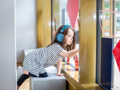 Stille Stunde in der WIENXTRA-Kinderinfo - Kultur & Unterhaltung in MuseumsQuartier Wien, wien