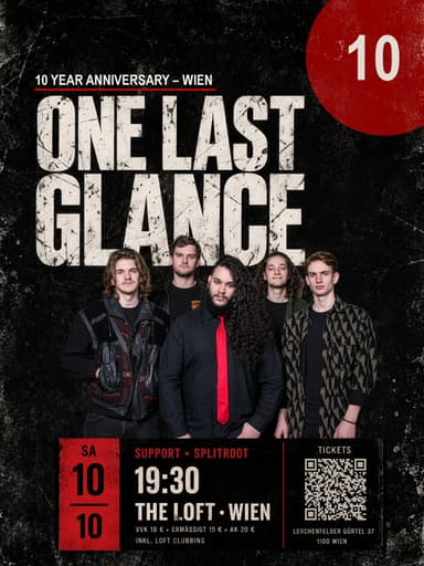 10 Jahre One Last Glance - Clubs & Nachtleben in The Loft, wien