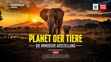 Planet der Tiere - Die immersive Ausstellung - Familie & Kinder in IMMERSIUM:WIEN, wien