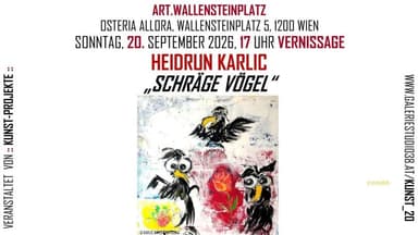 Ausstellung: Schräge Vögel - Open Air & Festivals in Osteria Allora, wien